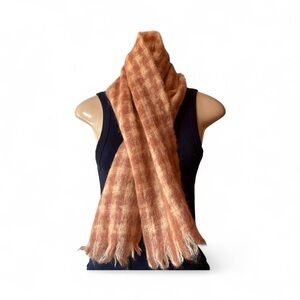 Vintage Scotland Wool Mohair Scarf A Specialty House Fashion